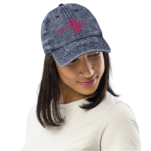 vintage cap Sport girl - Navy